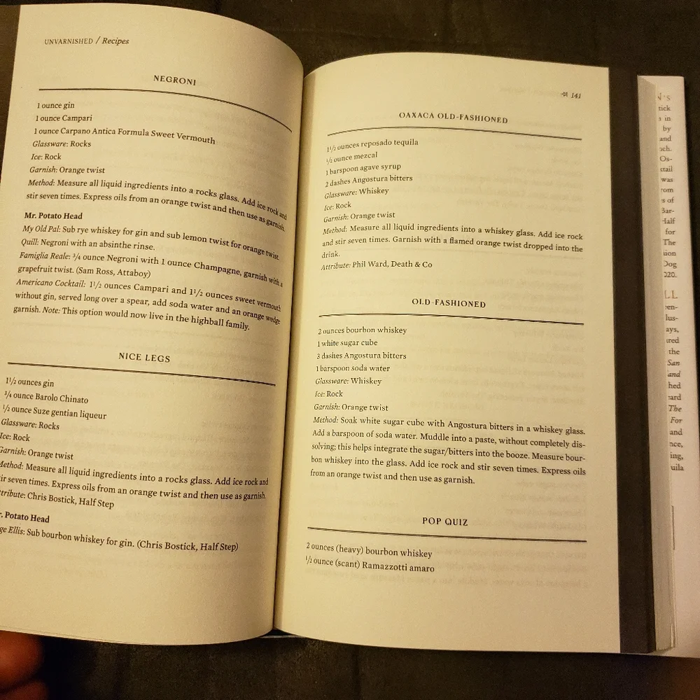 Unvarnished: A Gimlet-eyed Look at Life‎ Behind the Bar Hardcover